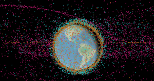 زباله های فضایی