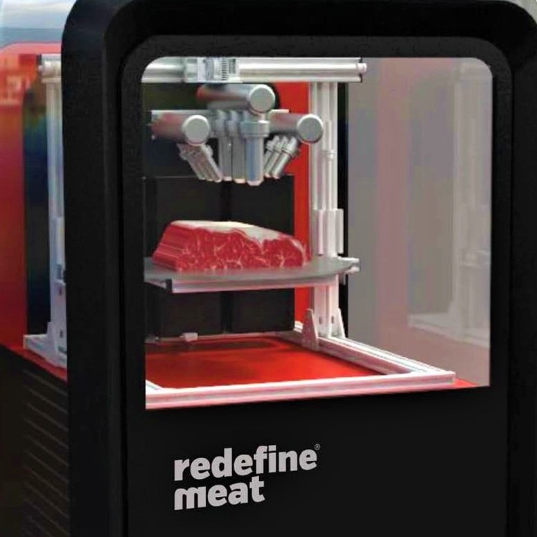 تولید افزایشی گوشت با پرینتر سه بعدی در Redefine Meat
