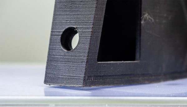 بلند شدن قطعه کار از صفحه پرینت